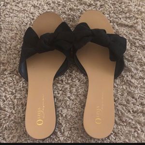 Forever 21 Bow Sandals!😊